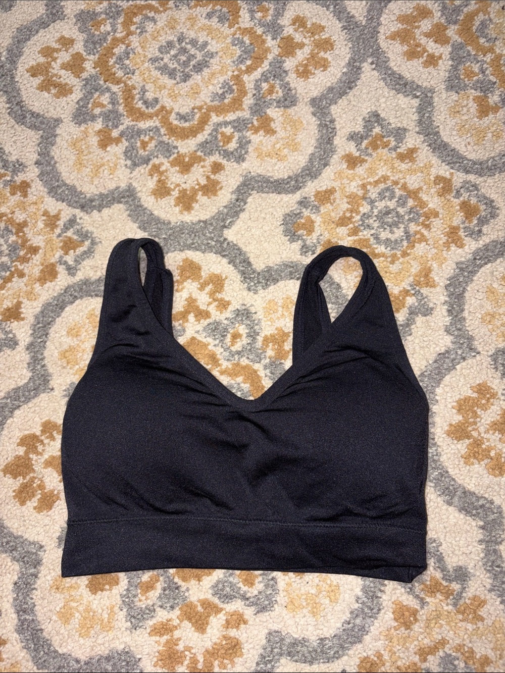 Jockey black sports bra